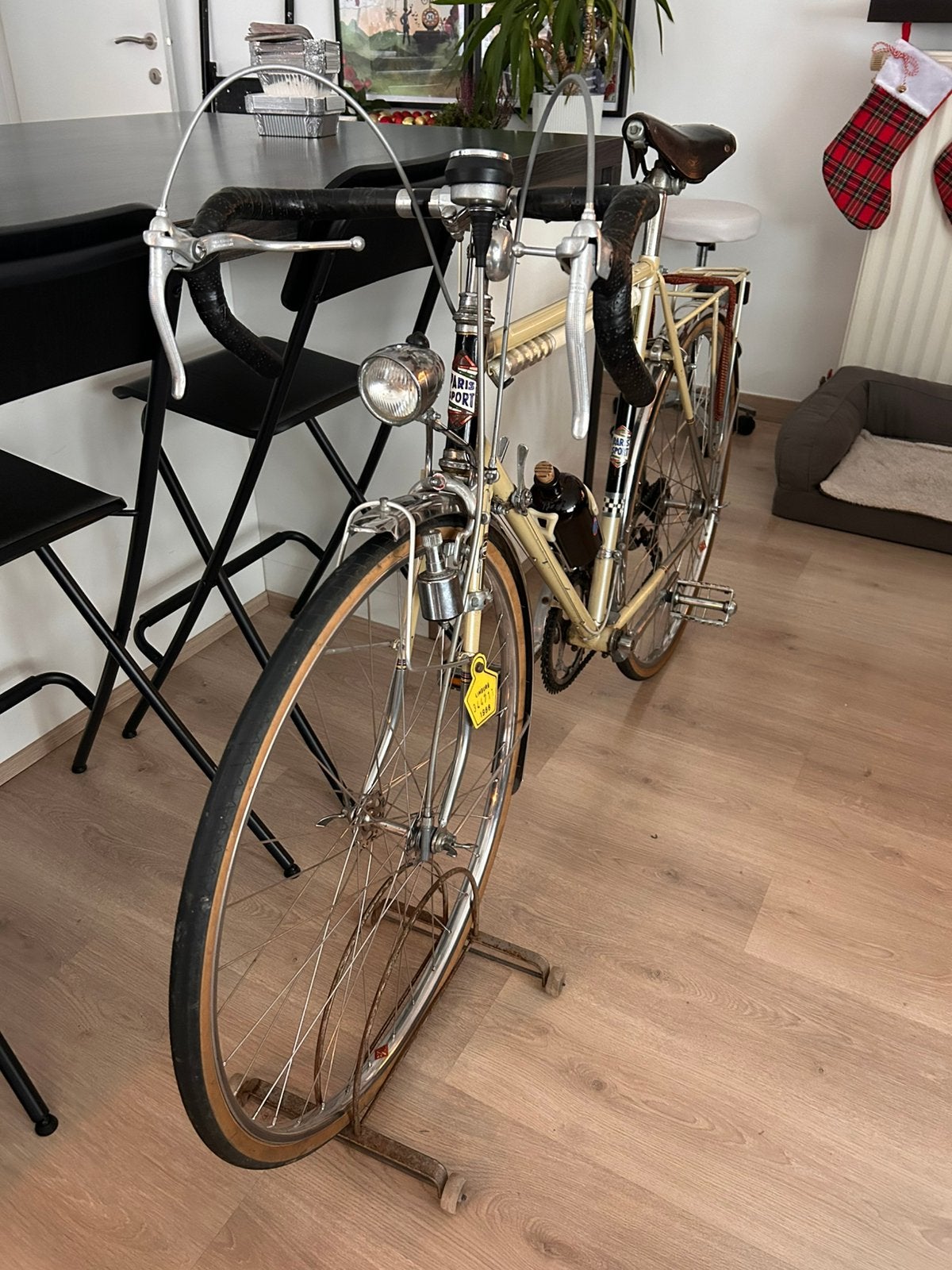 Vintage herenfiets Paris Sport randonneur, Ophalen, Jaren '60 of nieuwer, Velgrem, Paris Sport