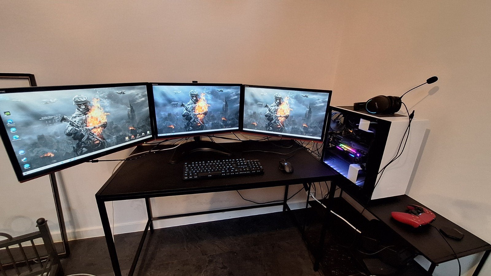 Krachtige Gaming PC, Computers en Software, Desktop Pc's, Ophalen, Gaming, SSD