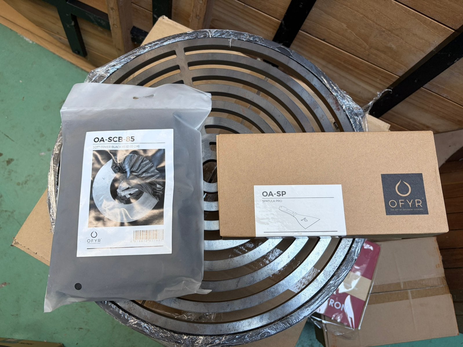 Nieuwe Ofyr Grill 85 + accessoires, Enlèvement, Neuf