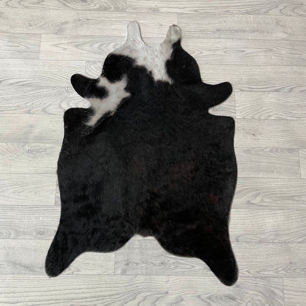 Mini koeienhuid bruin wit zwart 90x60cm #503 | Lederstore, Meerkleurig, Wandkleed, Nieuw, Ophalen of Verzenden