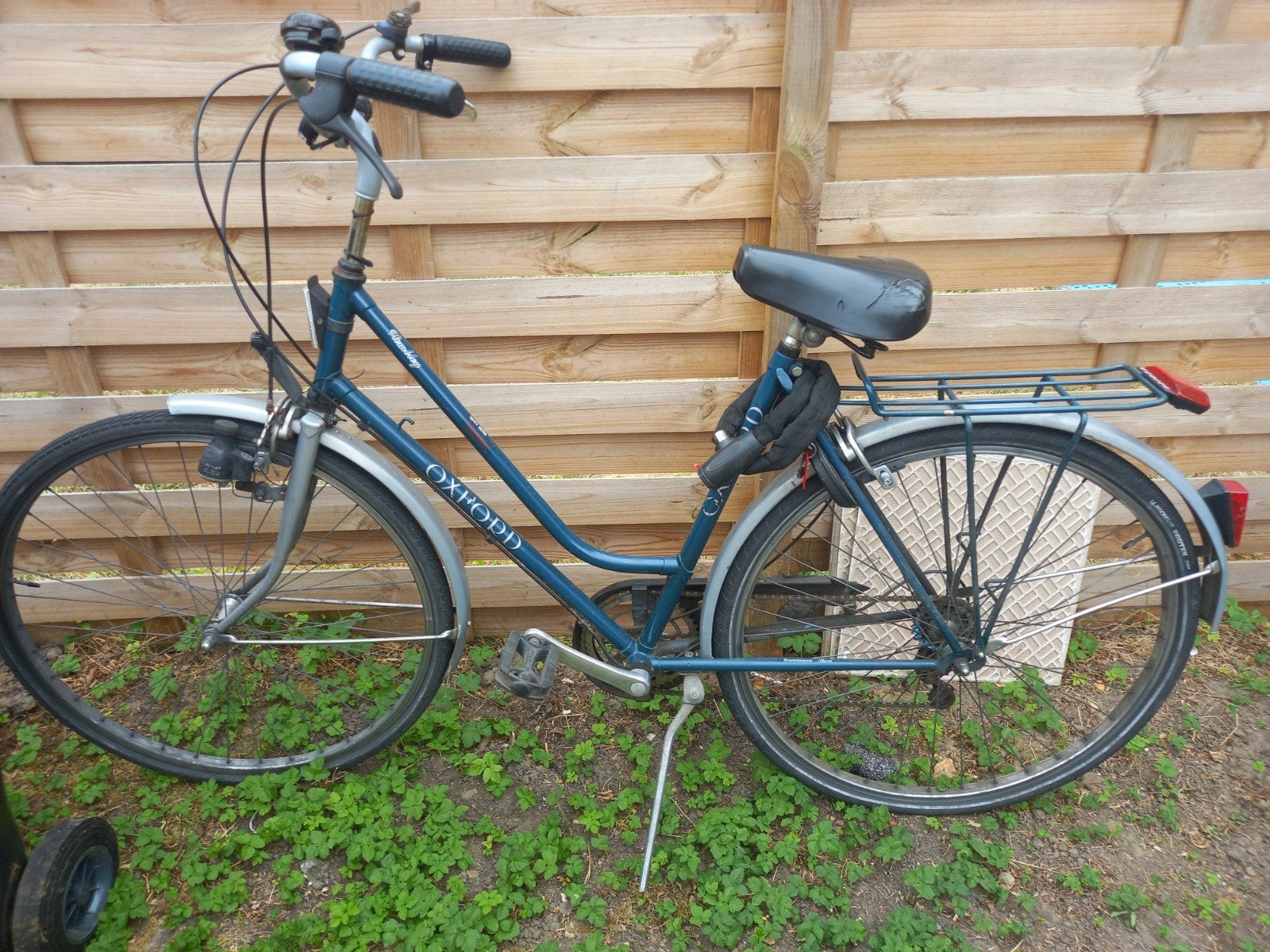fiets merk oxford, Ophalen