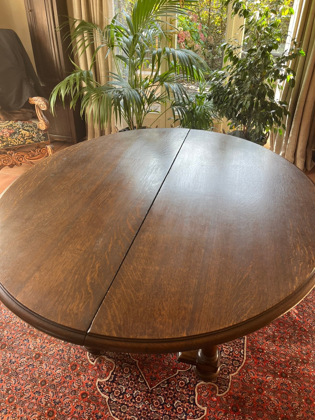 Table et chaises anciennes de Vincent Sheppart, Enlèvement, Utilisé, Antiek tafel