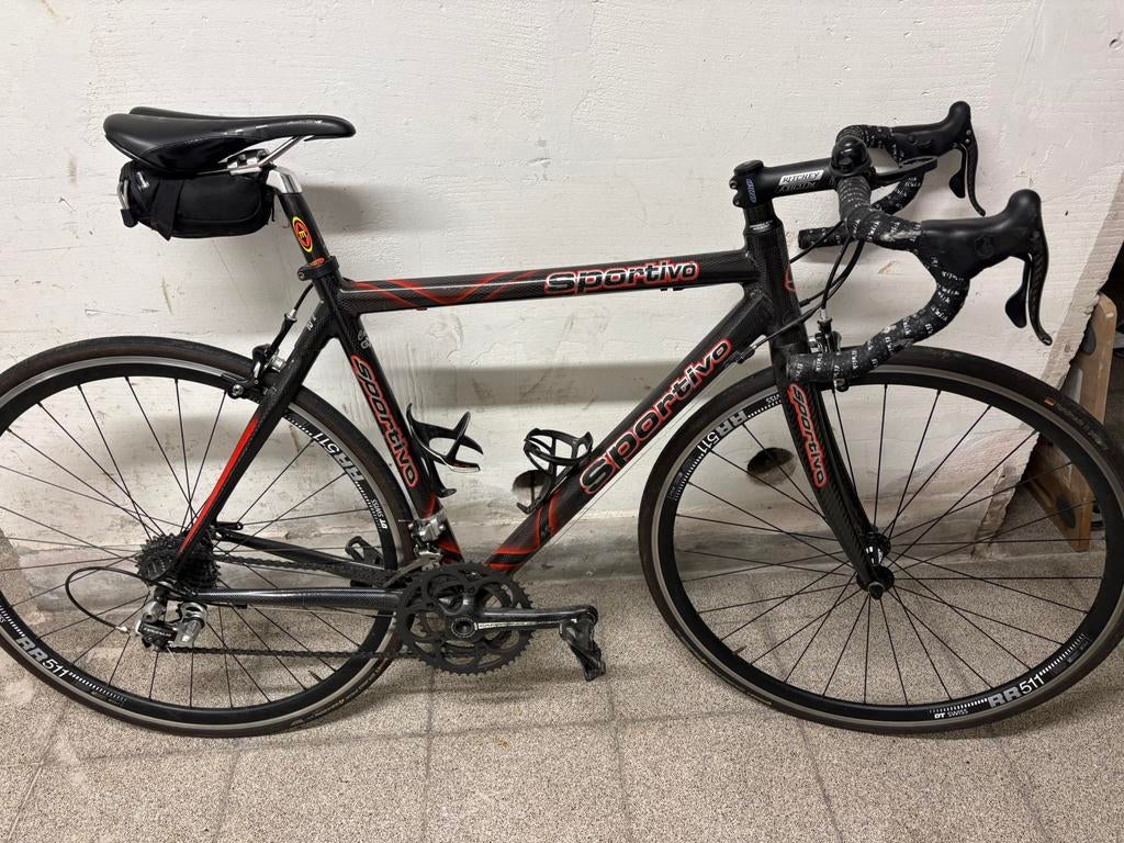 Carbon koersfiets maat 52, Fietsen en Brommers, Gebruikt, Carbon, Heren, 49 tot 53 cm