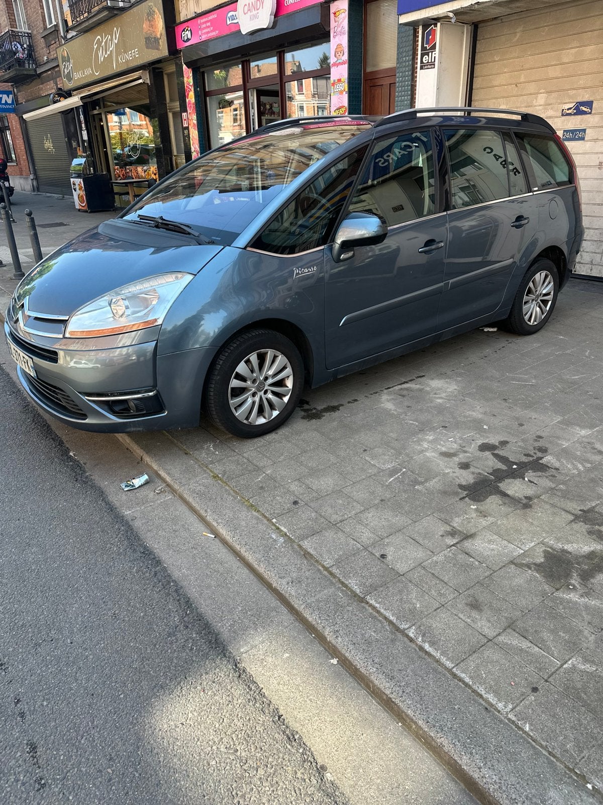 7plaats Grand Picasso Citroen 1.6hdi verkocht met kenteken, Diesel, Particulier, Te koop, C4 (Grand) Picasso
