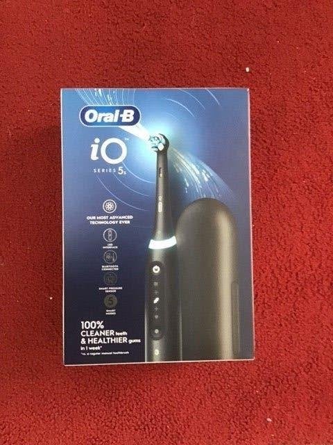 brosse à dents oral b io series 5s noir mat neuve, Bijoux, Sacs & Beauté, Beauté | Soins de la bouche, Enlèvement ou Envoi, Brosse à dents
