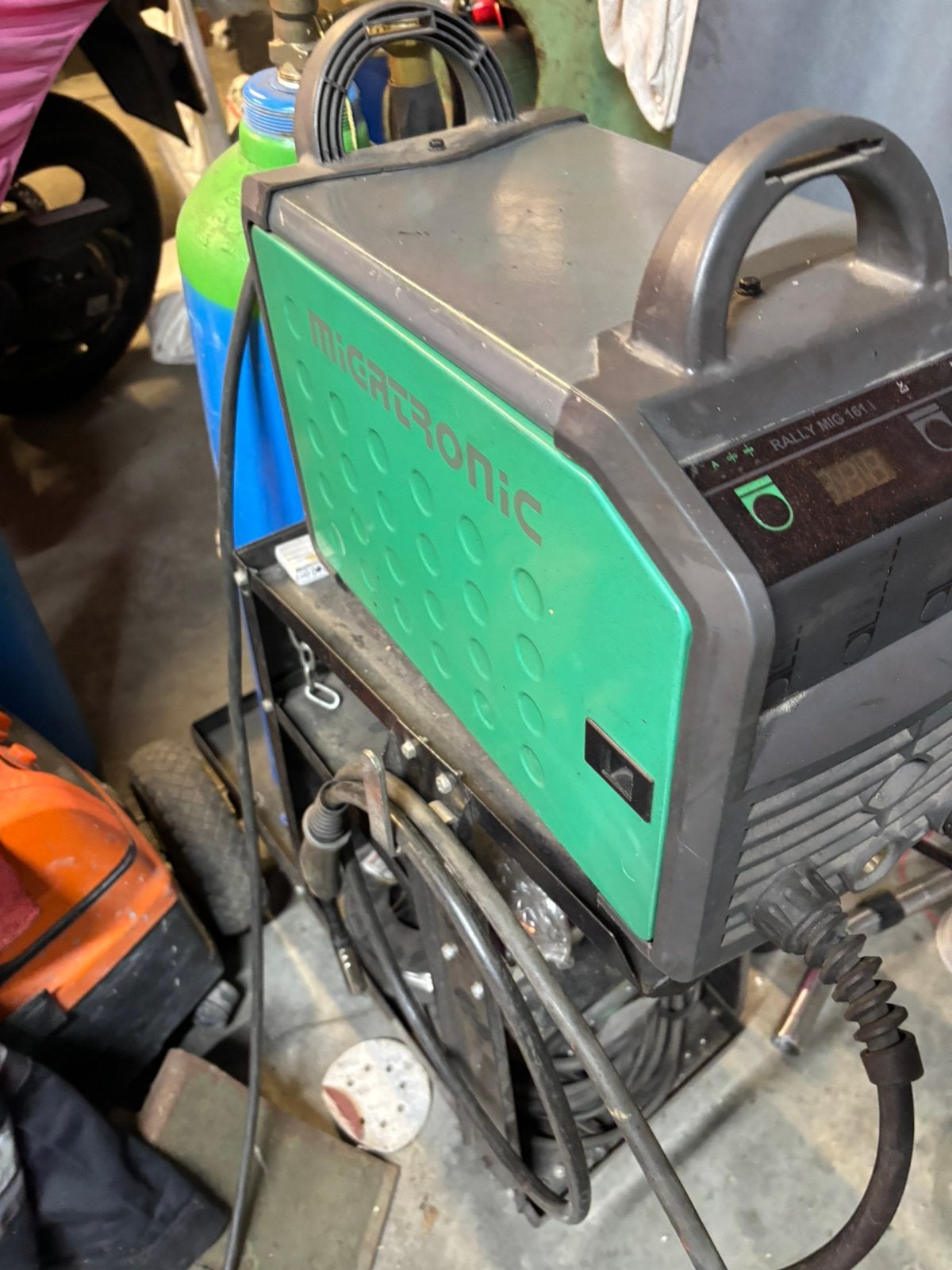 Migatronic rally mig, Enlèvement, Comme neuf, Électrodes