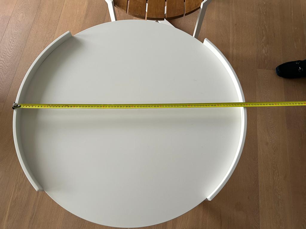 T&T design 2 bijzettafels - tuin, Ophalen, Zo goed als nieuw