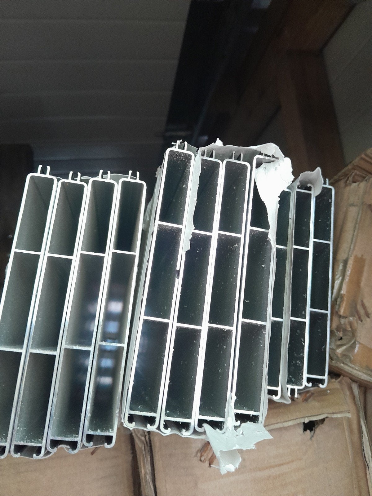kit occultant lame poteau Aluminium 7016, Jardin & Terrasse, Clôtures de jardin, Aluminium