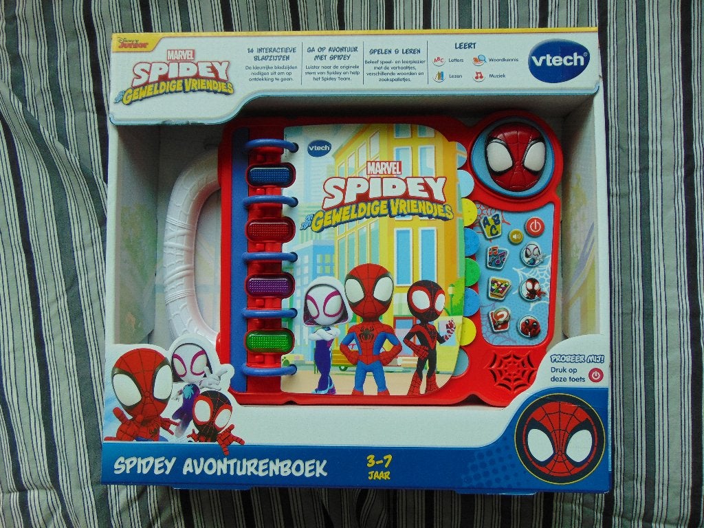 VTech Spidey Avonturenboek- Educatief Speelgoed- Mavel,nieuw, Kinderen en Baby's, Ophalen of Verzenden, Nieuw