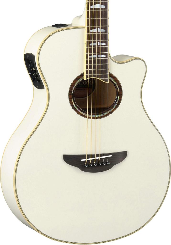 Neuve: Yamaha  APX1000  RH Acoustic Electric Pearl White, Musique & Instruments, Enlèvement ou Envoi, Neuf, Guitare Western ou Guitare Folk
