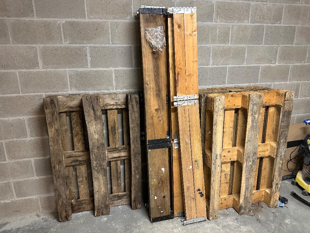 Paletten met opbouw (euro), Doe-het-zelf en Bouw, Ophalen