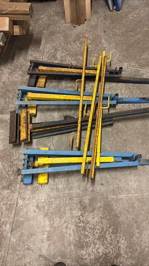4 ladderhaken, Ophalen