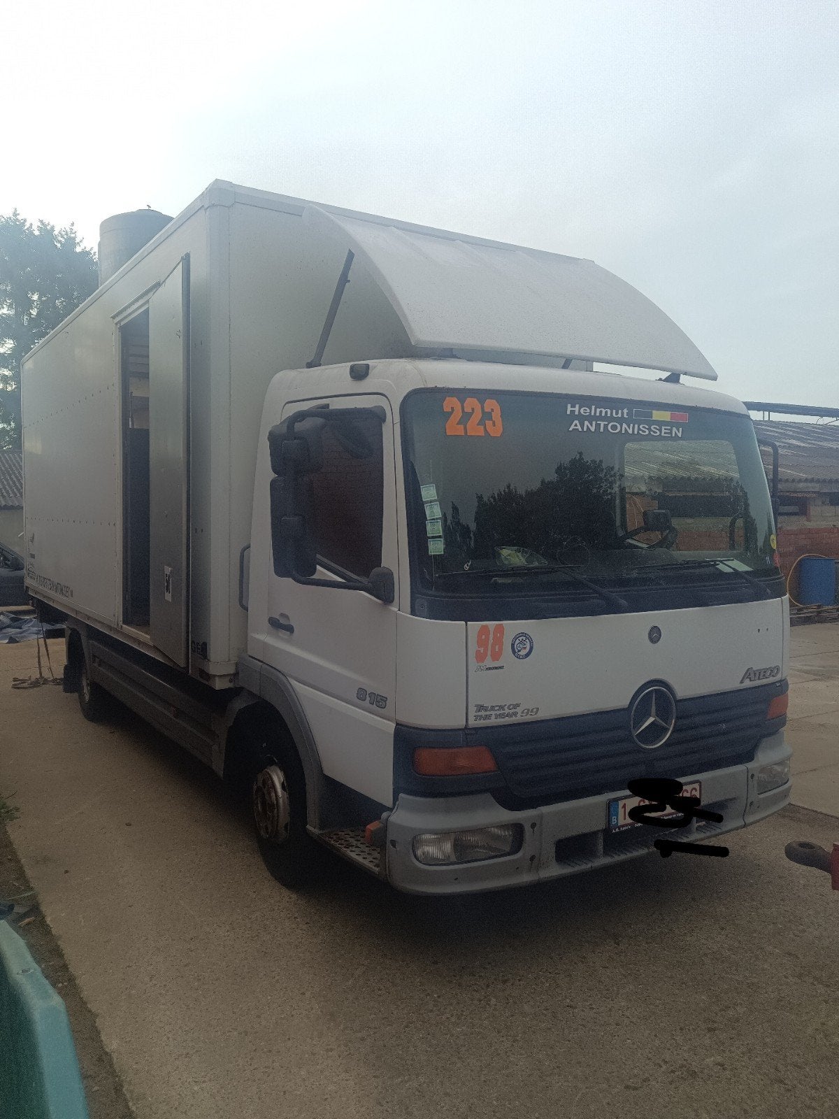 Te koop vrachtwagen Mercedes ateco 815 bj1999 km 250.000, Autos, Particulier, Achat