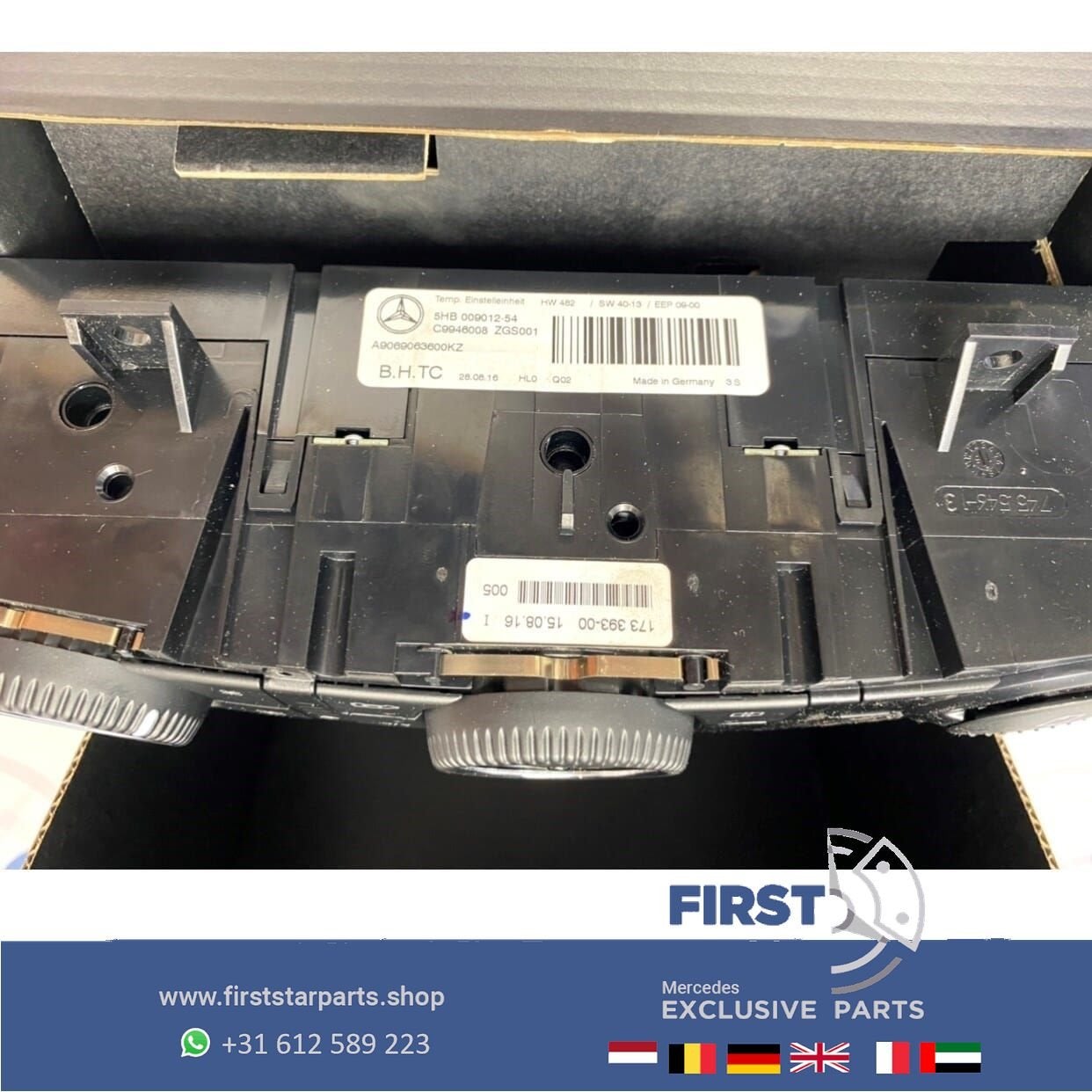 A9069063600 9069063600 W906 Sprinter verwarming climate cont, Utilisé, -, -, Enlèvement ou Envoi