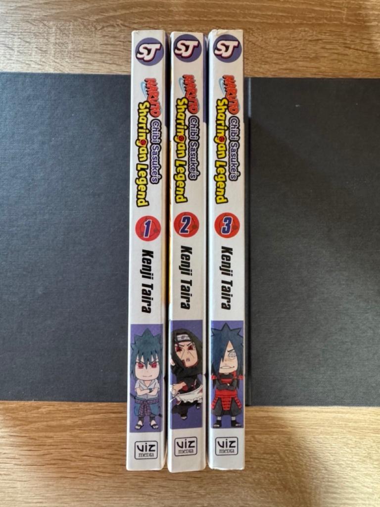 Naruto Chibi Sasuke's Sharingan Legend manga compleet, Boeken, Complete serie of reeks, Ophalen of Verzenden, Gelezen, Japan (Manga)