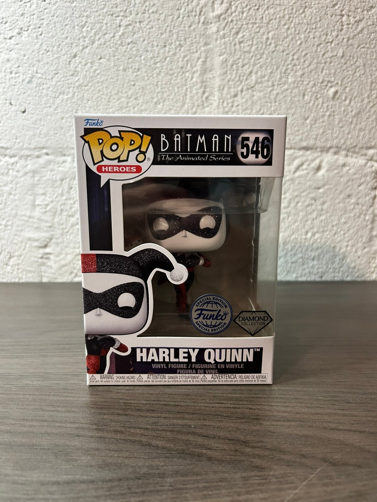 Funko Pop! Harley Quinn #546 Diamond Collection, Ophalen of Verzenden, Nieuw