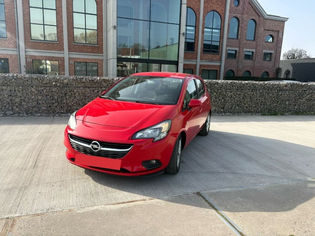 Opel corsa, Autos, Rouge, Euro 6, Entreprise, Noir