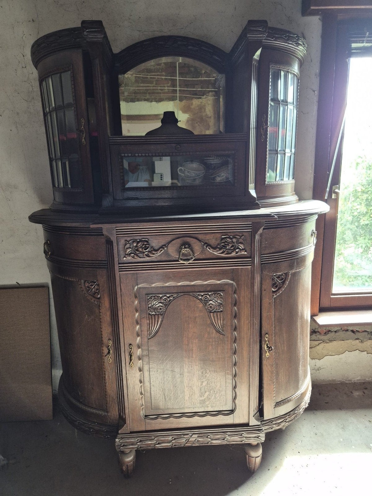 Set van 2 prachtige buffetkasten uit de Belle Epoque (circa, Ophalen