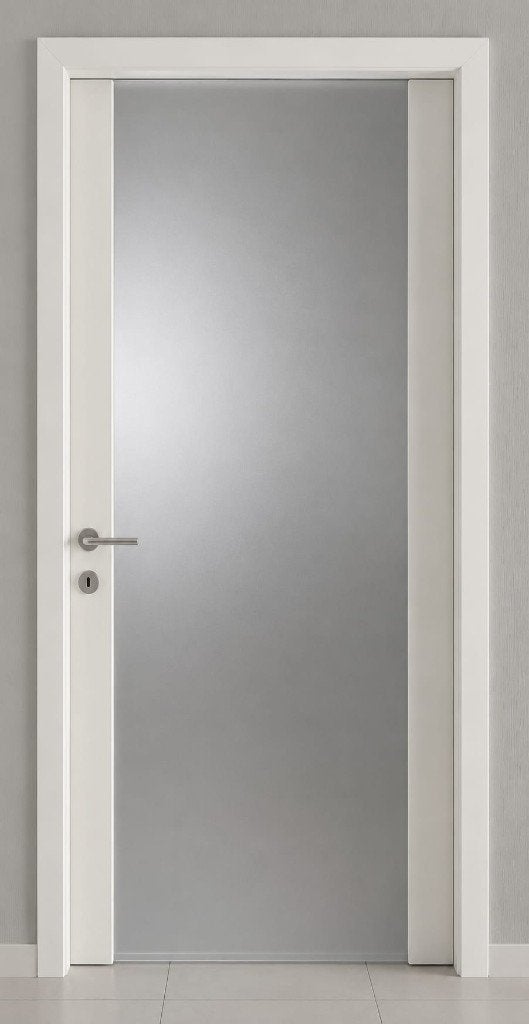 Binnendeur met glas, Doe-het-zelf en Bouw, Ophalen, Gebruikt, 80 tot 100 cm, Binnendeur