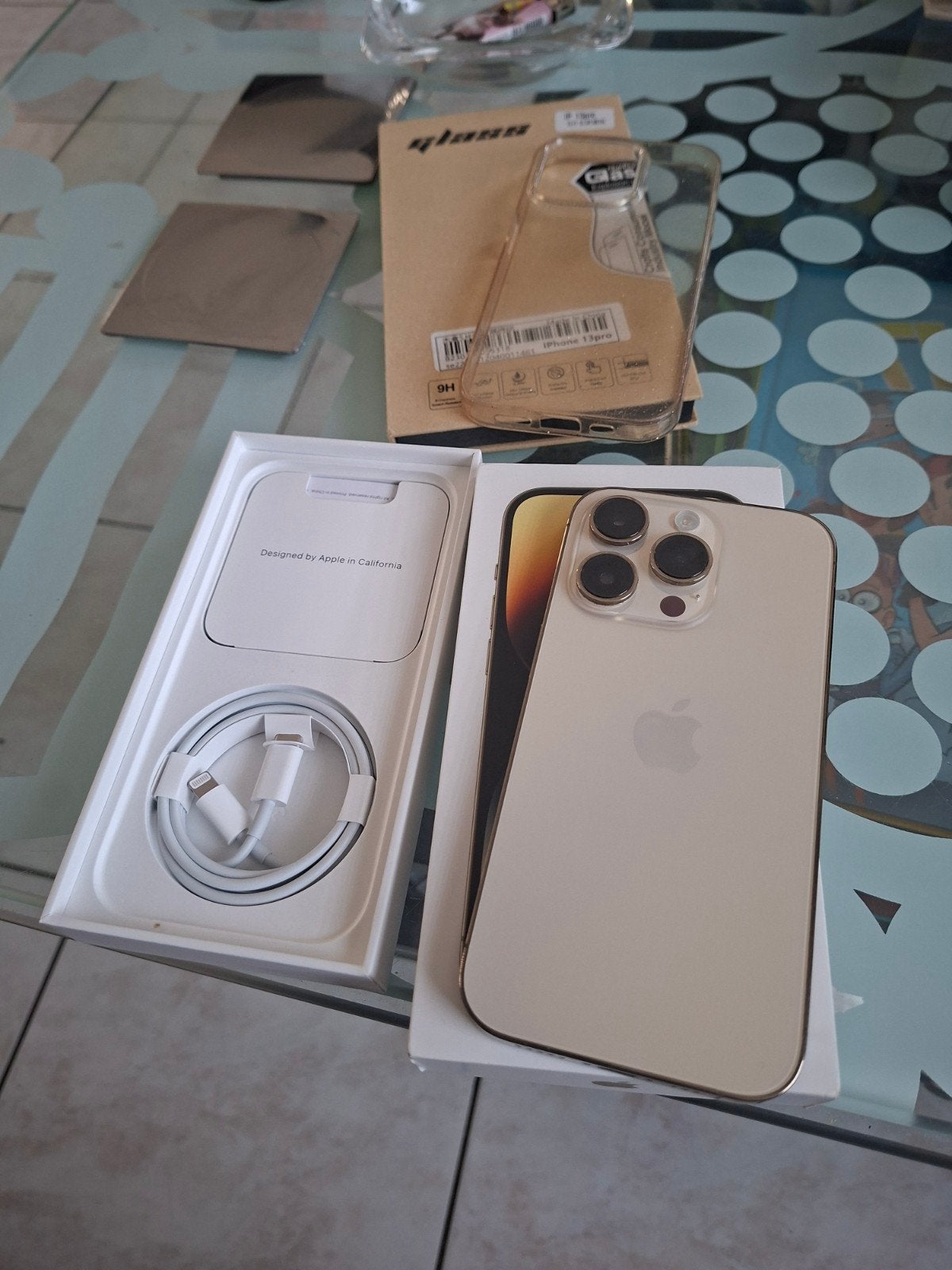 iPhone 14 pro 256gb, Télécoms, 256 GB, IPhone 14 Pro, Or, Comme neuf