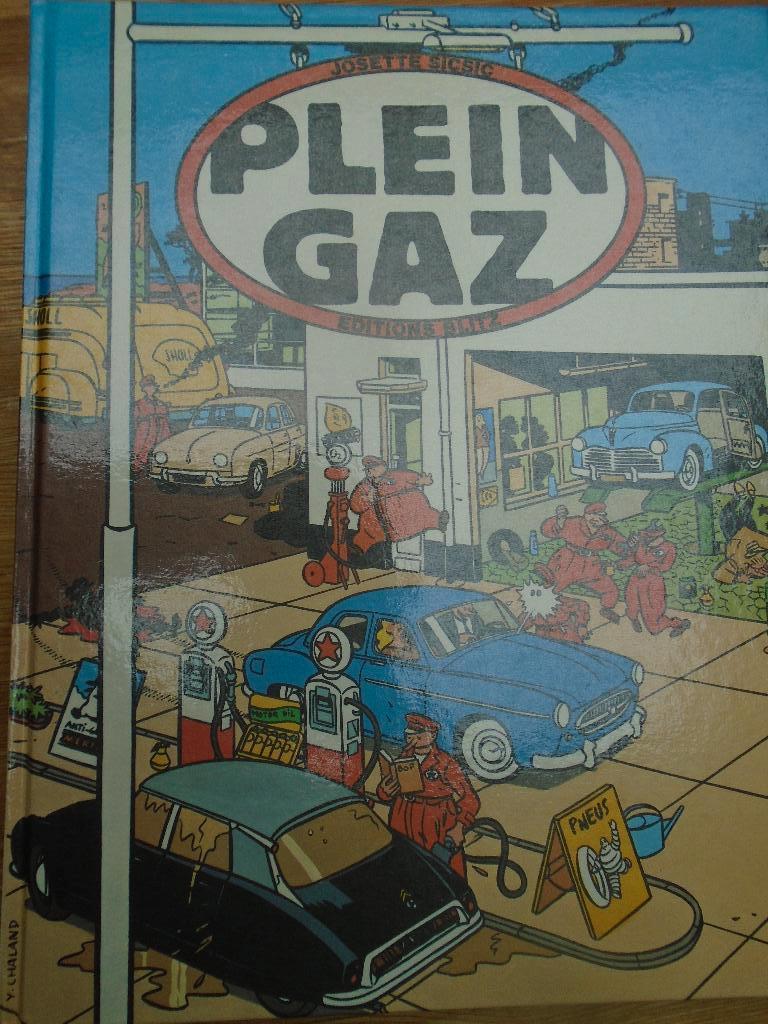 plein gaz, Boeken, Eén stripboek, Ophalen of Verzenden, Zo goed als nieuw, J. sicsic