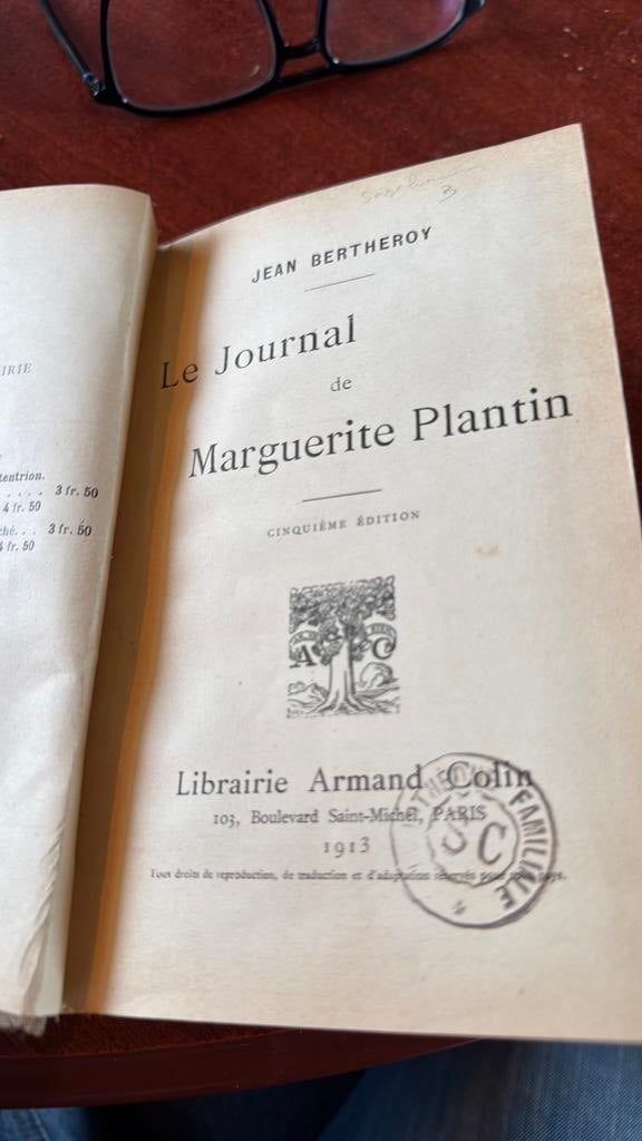 Dagboek van Marguerite Plantin, Ophalen of Verzenden