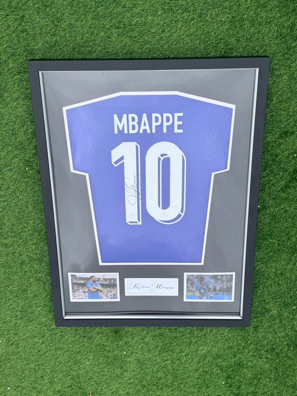 Signed shirt mbappe + proof, Verzamelen, Ophalen of Verzenden, Zo goed als nieuw, Shirt