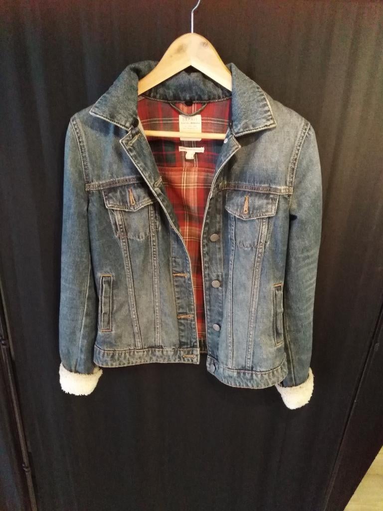 jeans jas ESPRIT - maat M, Ophalen, Gedragen, Maat 38/40 (M)