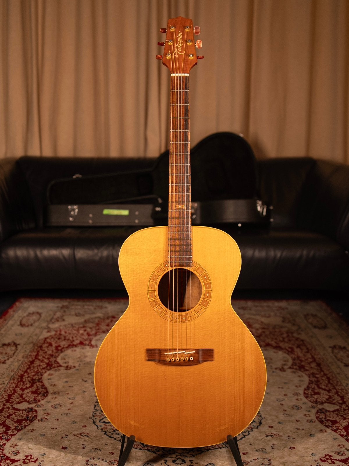 Takamine F470SS 1993 | Koa Nex | Japan | Inruil mogelijk, Ophalen of Verzenden, Gebruikt, Western- of Steelstringgitaar, Met koffer