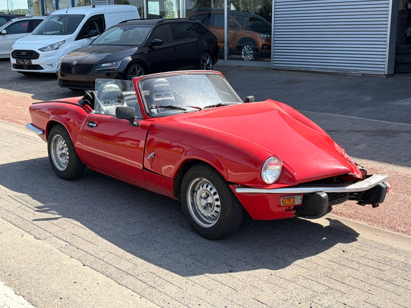TRIUMPH SPITFIRE SCHADEWAGEN, Entreprise, Achat, Triumph