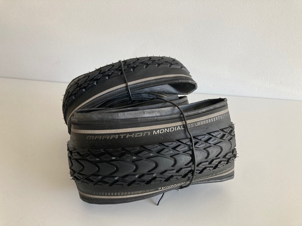 Schwalbe Marathon Mondial, Vélos & Vélomoteurs, Vélos Pièces, Caoutchouc, Enlèvement ou Envoi, Stadsfiets, Utilisé