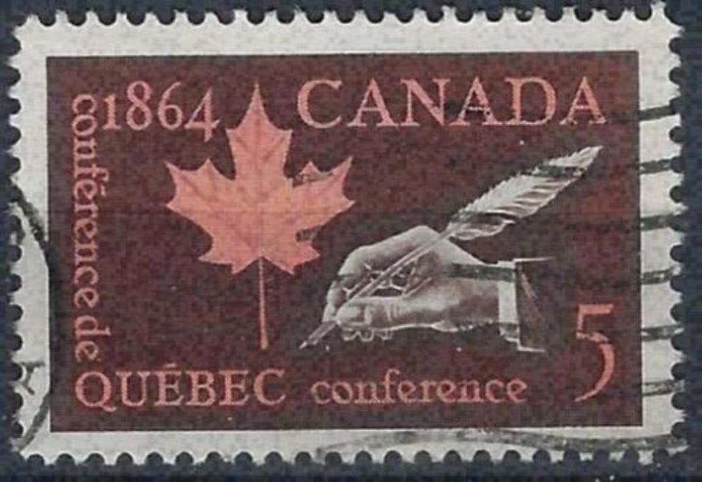 Canada 1964 - Yvert 357 - 100e Conférence de Québec (ST), Envoi, Affranchi