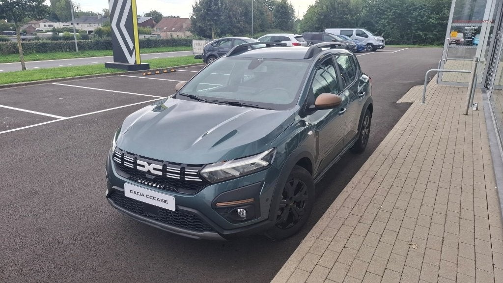 Dacia Stepway Extreme TCe 91 Pk, airco, GPS, cam, dodehoekw, Autos, Argent ou Gris, Achat, Euro 6, Entreprise