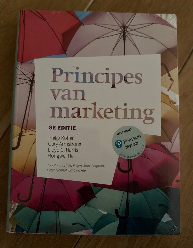 Principes van Marketing (nieuw), Ophalen of Verzenden, Nieuw, Hoger Onderwijs, Philip Kotler; Gary Armstrong; Lloyd C. Harris; Hongwei He