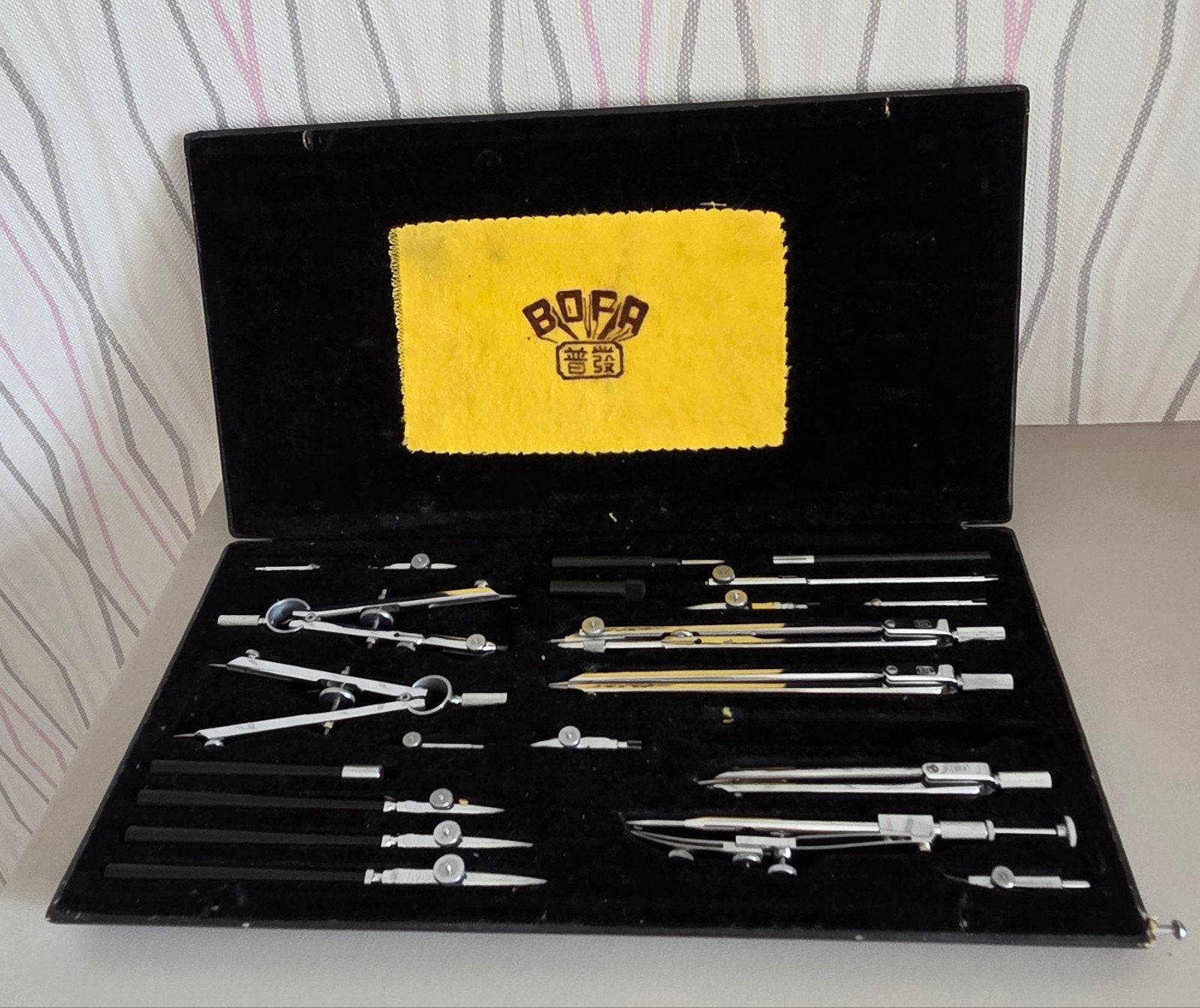 Dit is een vintage Bofa technische tekenpasserset, vermoedel, Hobby en Vrije tijd, Ophalen