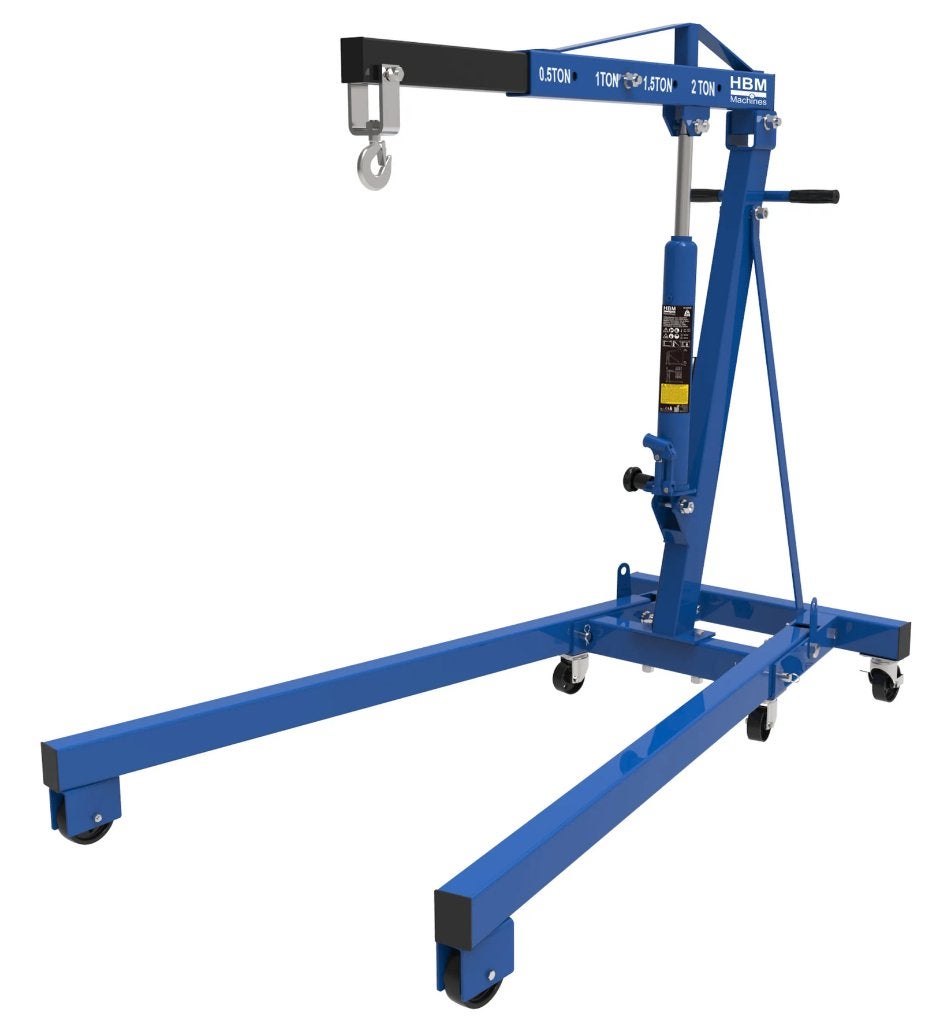 Opvouwbare werkplaatskraan 2 ton, nieuw, Ophalen, Nieuw