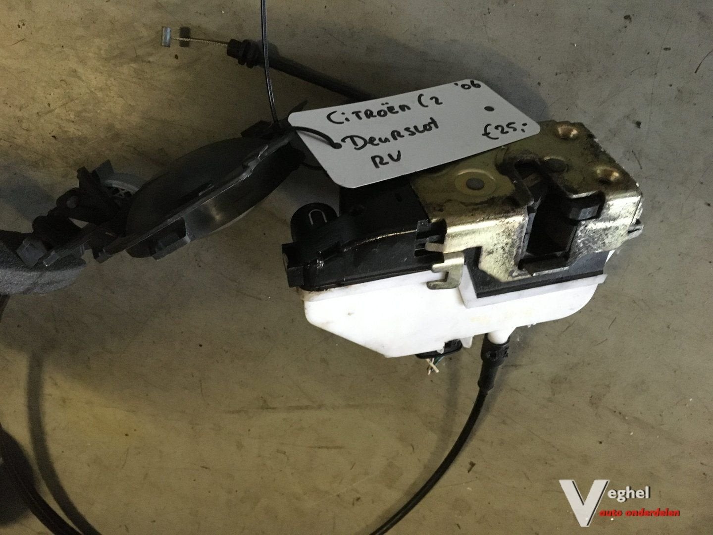 citroen C2 '06 Deurslot  rechtsvoor, Gebruikt, -, Deur, -