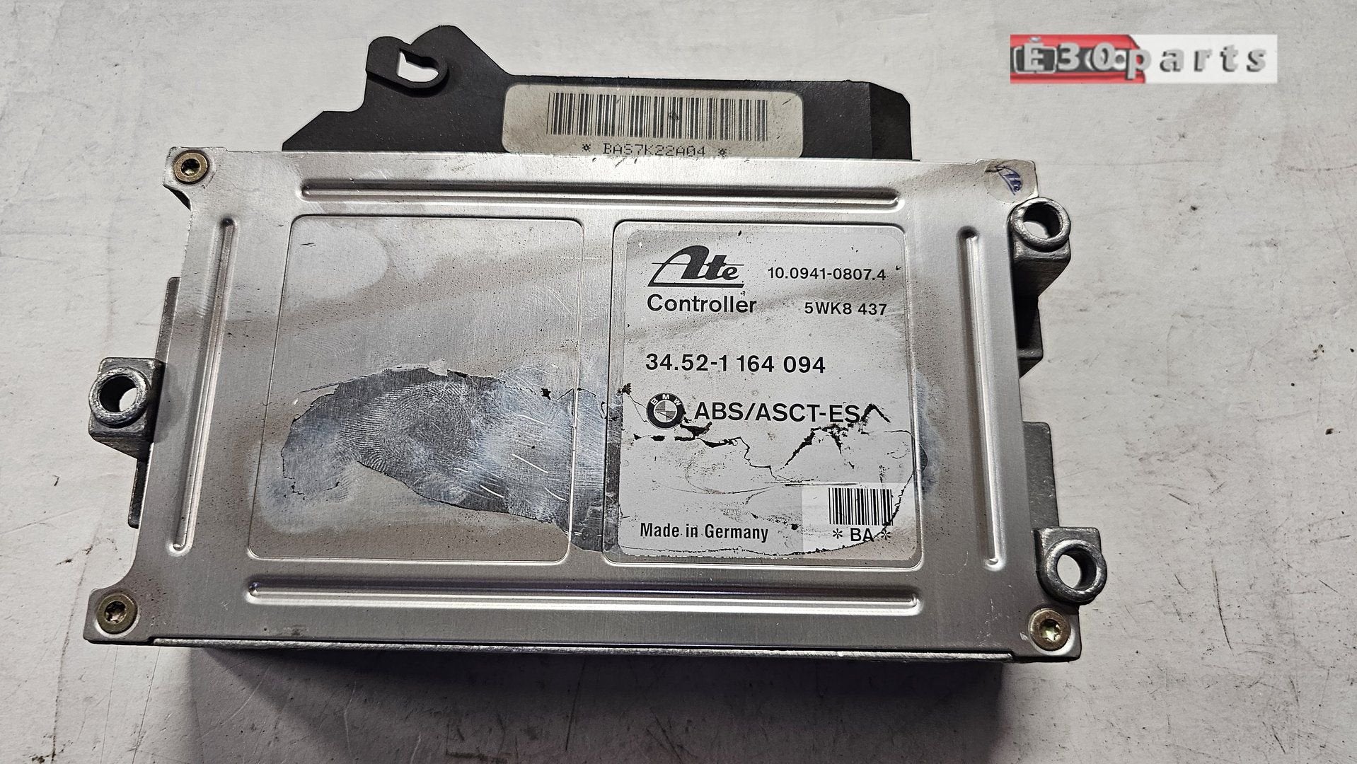 ABS module BMW 3 serie E36 en Z3 34521164094 10.0941-0807.4, Autos : Pièces & Accessoires, -, Origine de la pièce connue, Utilisé