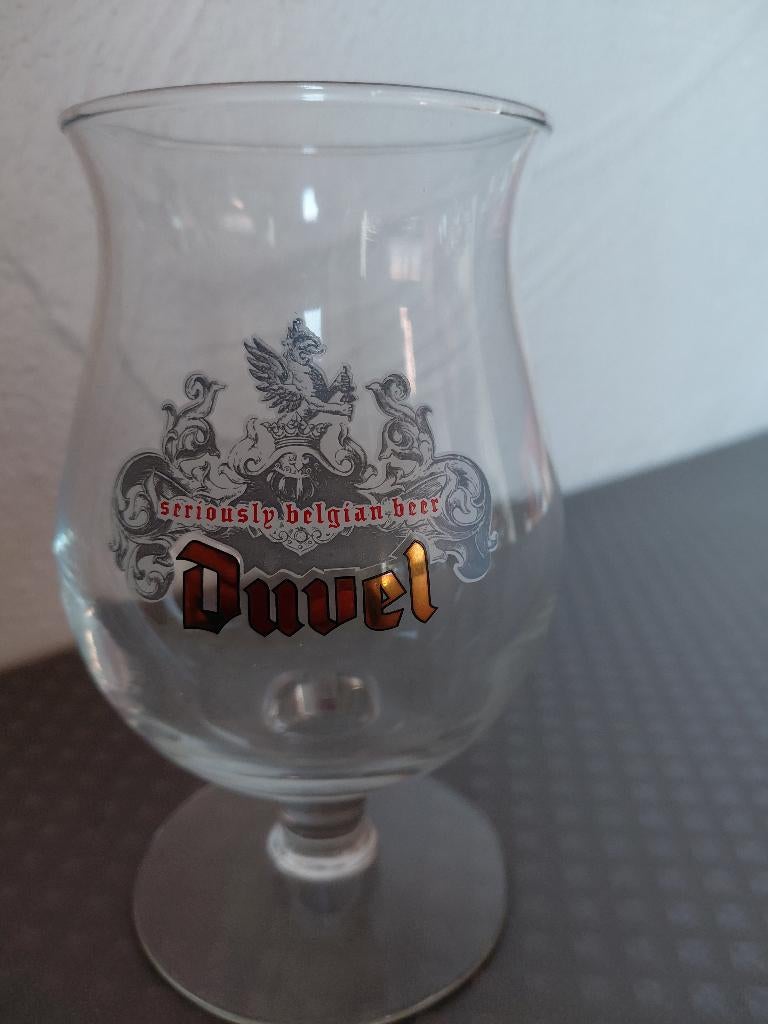 Duvel glas Seriously Belgian Beer, Collections, Marques de bière, Comme neuf, Verre ou Verres, Duvel, Enlèvement ou Envoi