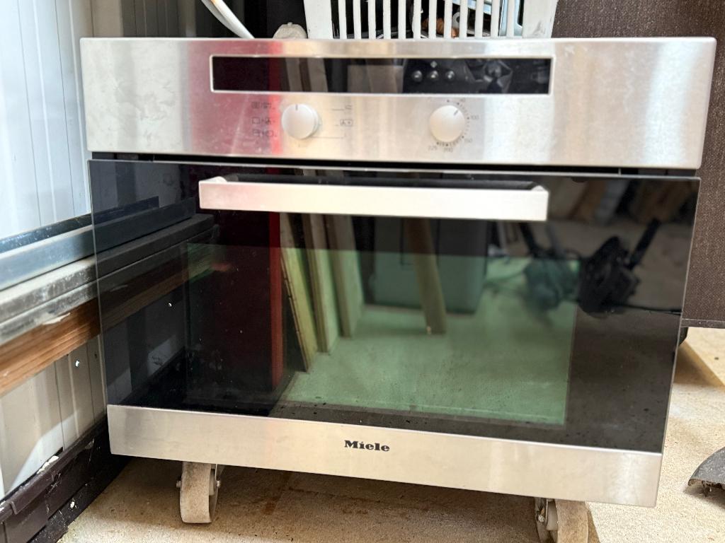 Miele combi-oven, Elektronische apparatuur, Ovens, Ophalen, Zo goed als nieuw, Inbouw, Oven