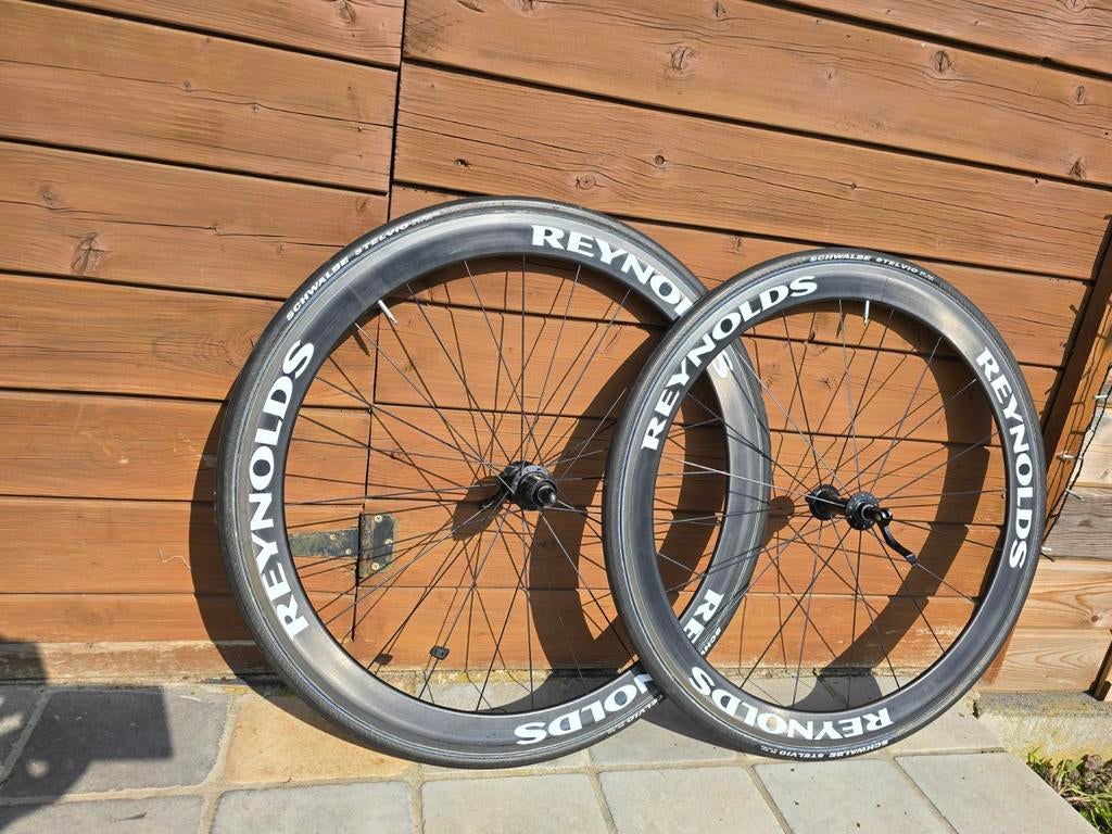 Carbon wielen Reynolds 50mm., Fietsen en Brommers, Ophalen