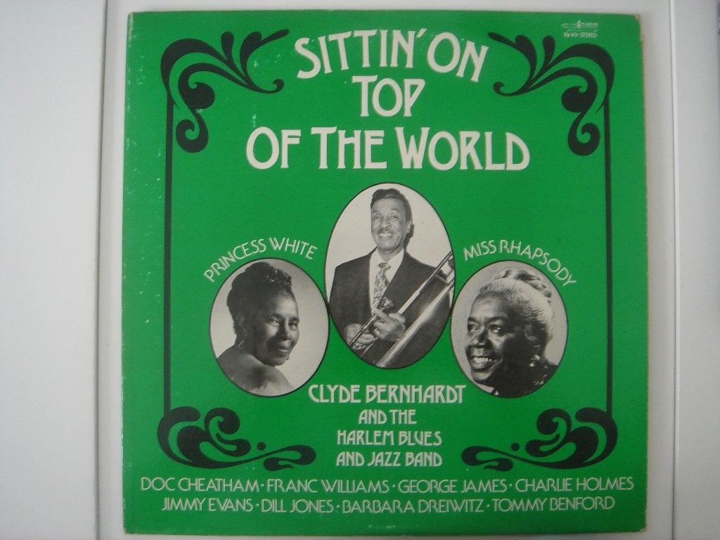 Vinyl van Clyde Bernhardt en de Harlem Blues, Overige typen, Ophalen of Verzenden, Zo goed als nieuw, Gesigneerd