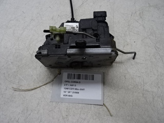 SERRURE DE PORTE AVANT GAUCHE Opel Corsa D (13258271), Opel, Opel Automobile GmbH, Utilisé, Avant