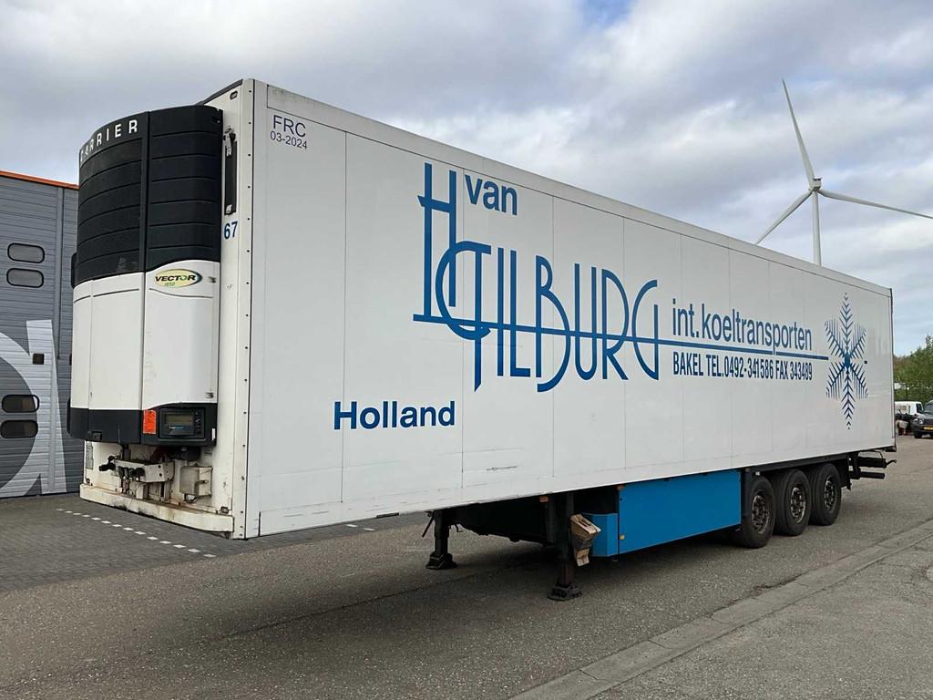 2008 Schmitz Cargobull SKO24 Koel/Vries Oplegger OK-32-HY, Auto's, Vrachtwagens, Overige brandstoffen, Bedrijf, Aanhangers en Opleggers