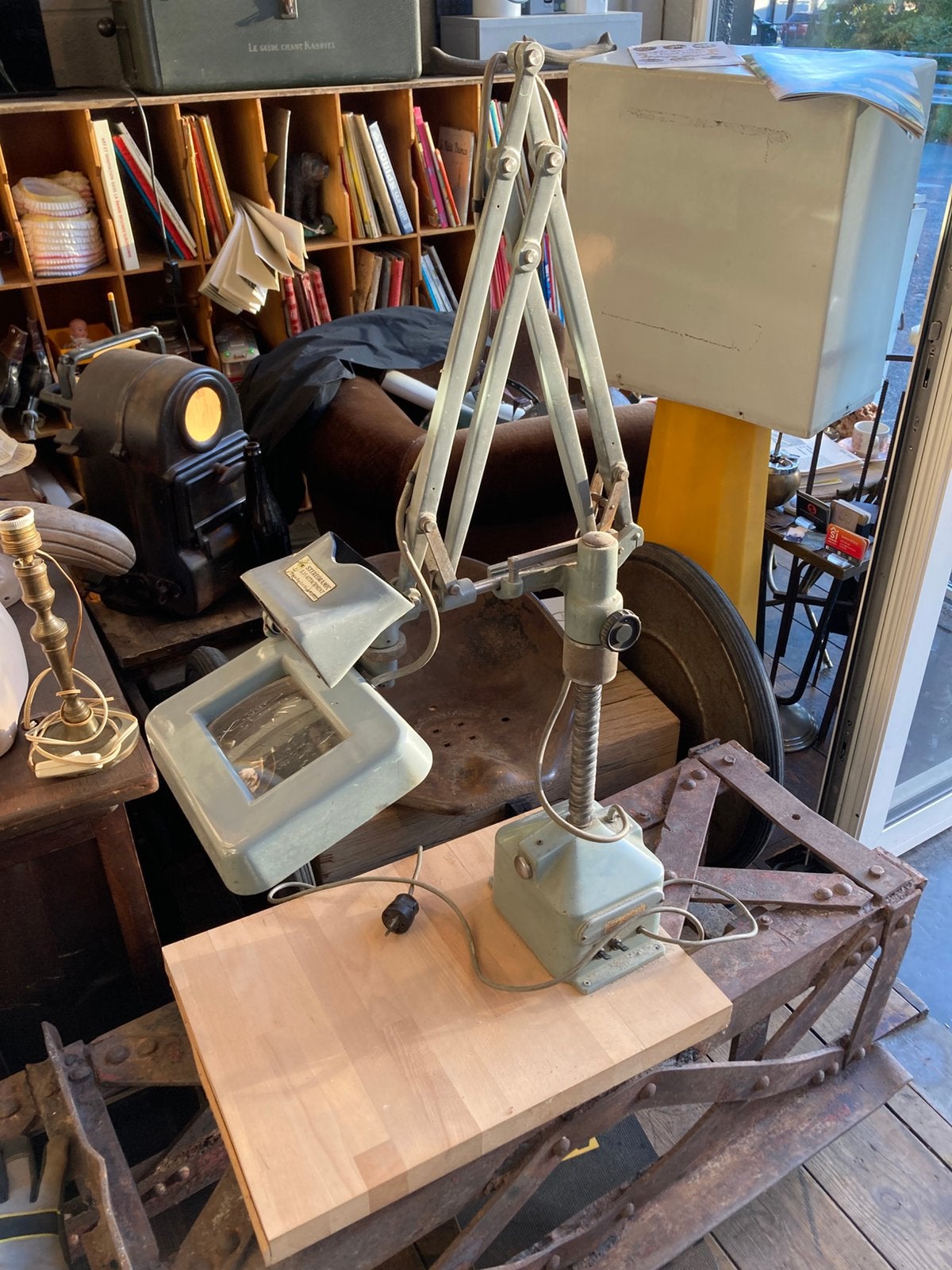 Lampe-loupe Vision Engineering Super Stereoramic 1960s, Antiquités & Art, Enlèvement