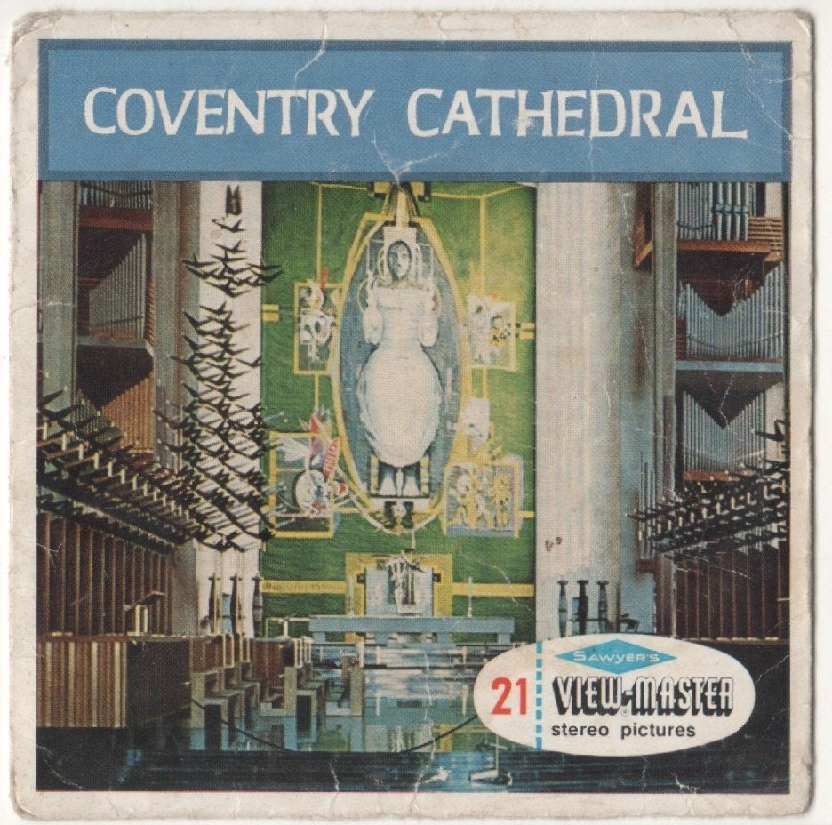View-master Coventry Cathedral C 291, Enlèvement ou Envoi