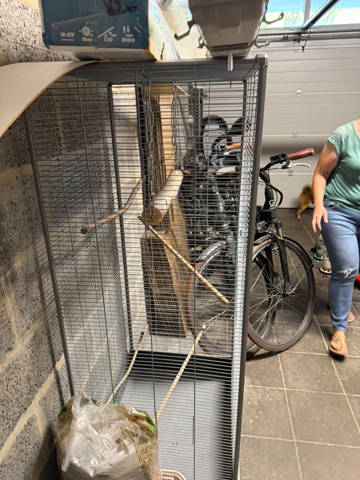 Vogelkooi, Dieren en Toebehoren, Vogels | Hokken en Kooien, Ophalen, Zo goed als nieuw, Vogelkooi