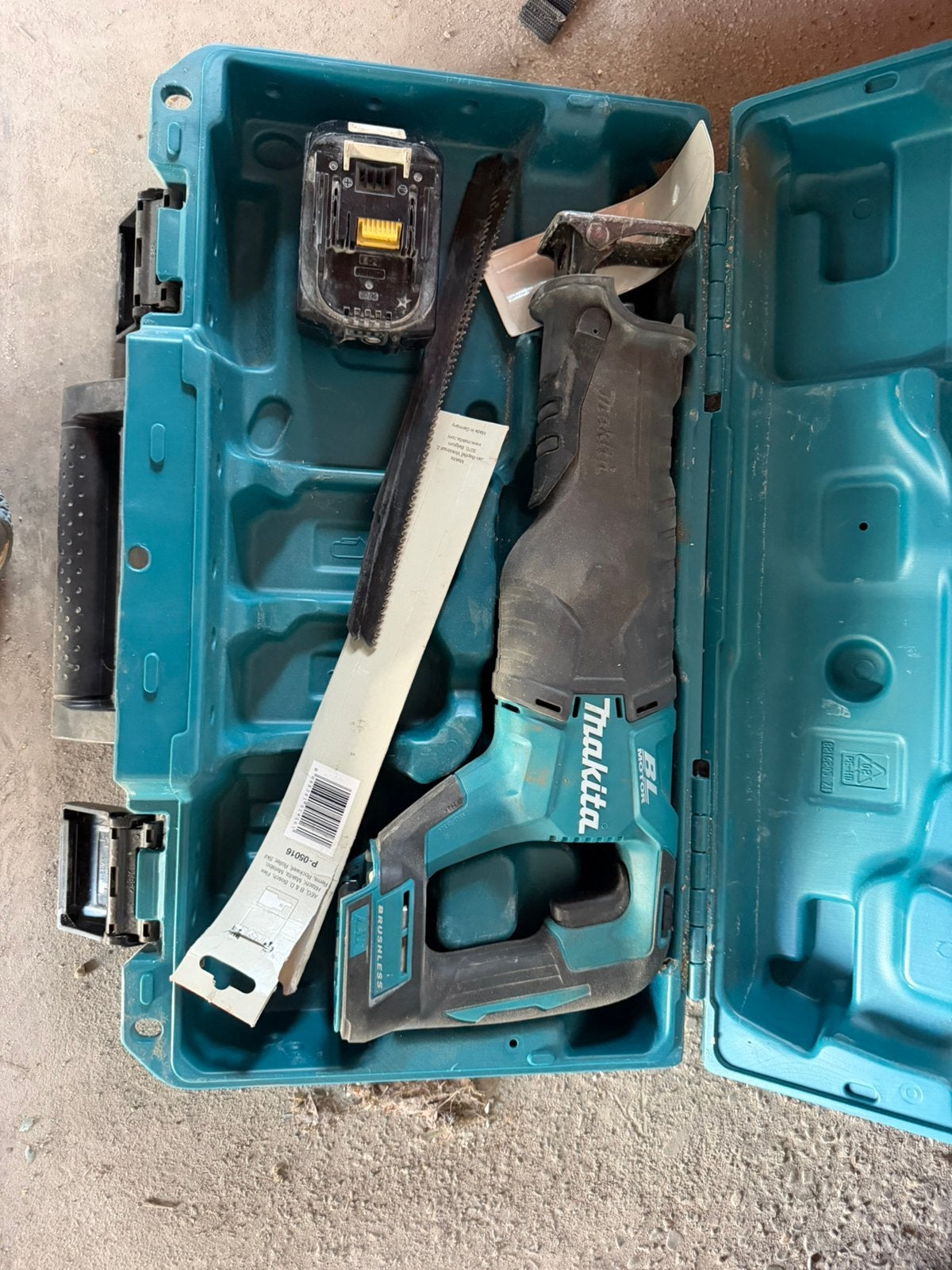 Makita DJR 187, Doe-het-zelf en Bouw, Gereedschap | Boormachines, Ophalen, Zo goed als nieuw