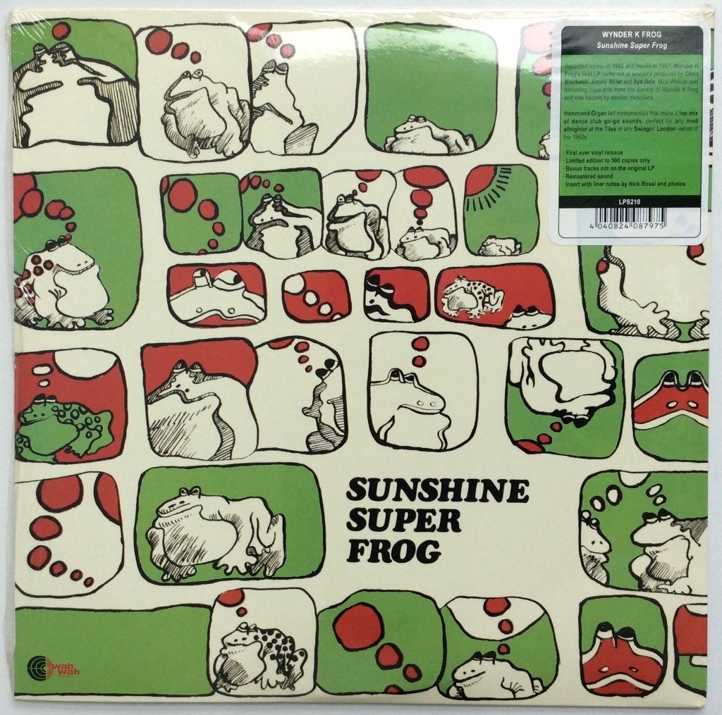 Wynder K Frog - Sunshine Super Frog, CD & DVD, Vinyles | R&B & Soul, Enlèvement ou Envoi, Avec pochette intérieure, Neuf, dans son emballage