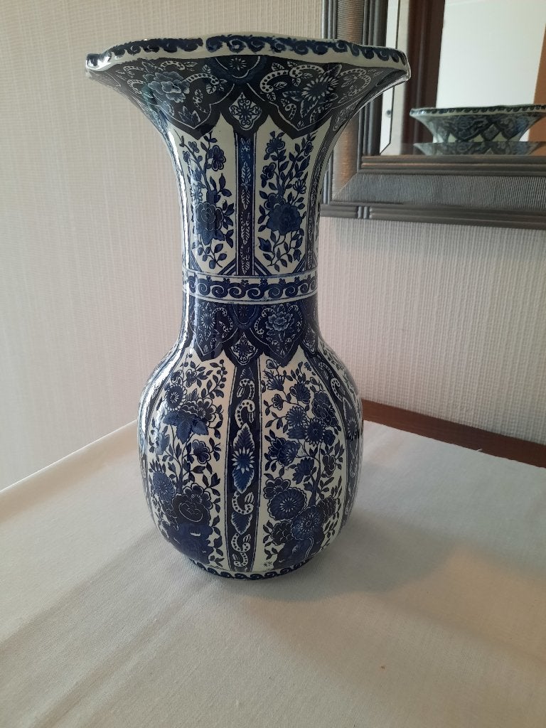 BOch Delftse  Vaas 35 cm, Antiek en Kunst, Ophalen